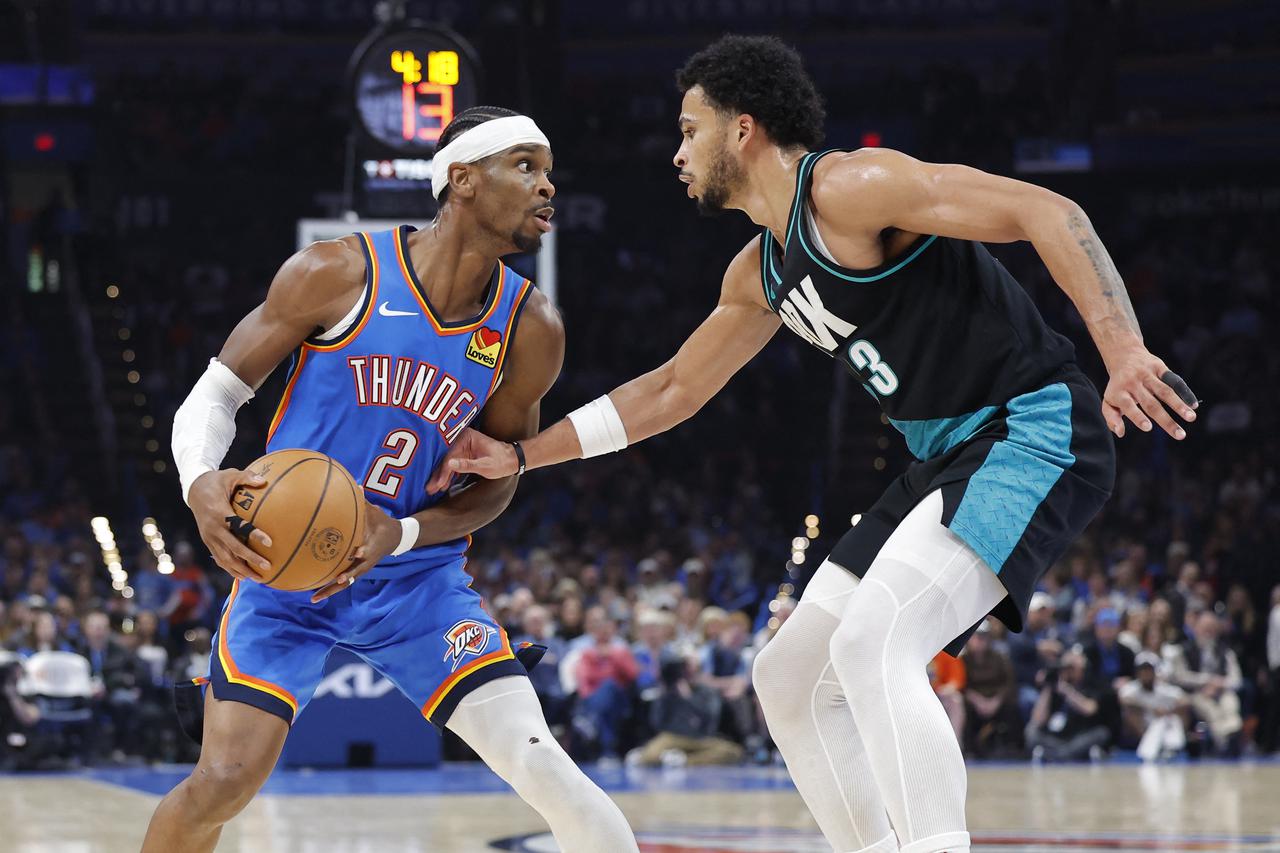 NBA: Portland Trail Blazers at Oklahoma City Thunder