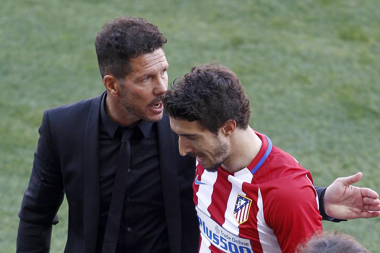 Diego Simeone i Šime Vrsaljko