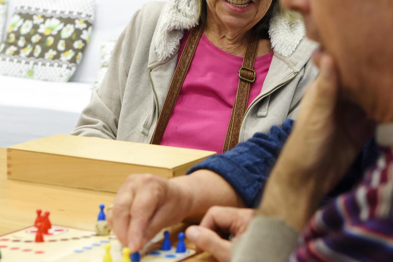23.09.2015., Zagreb - Dnevni boravak Doma za starije Sveti Josip u Bolnickoj ulici. Photo: Davor Visnjic/PIXSELL 