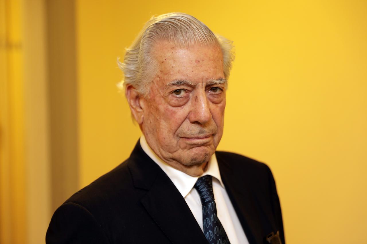 Writer Mario Vargas Llosa