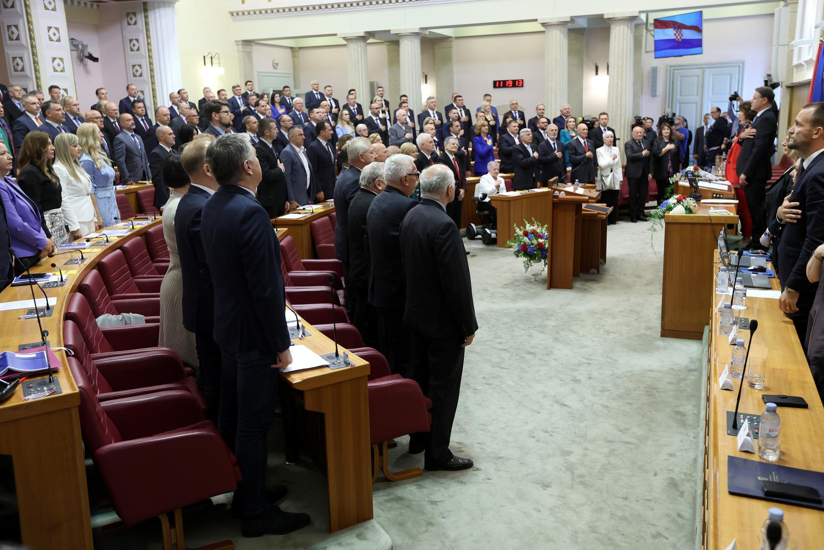 16.05.2024., Zagreb - Prvo zasjedanje Hrvatskog sabora u 11. sazivu. Photo: Patrik Macek/PIXSELL
