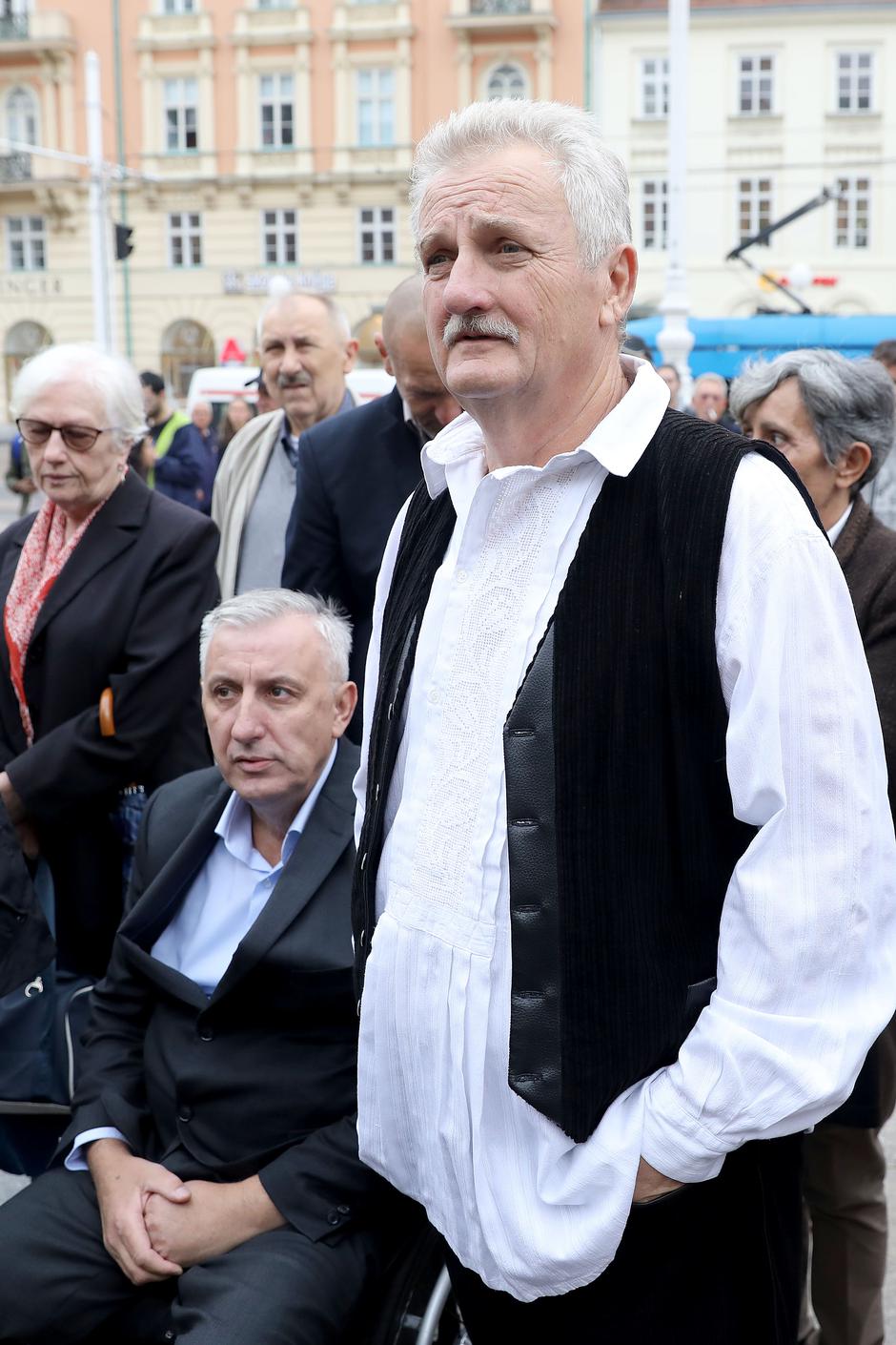 Zagreb: Na Trgu bana Jelačića otvoreni su 6. dani Slavonije u Zagrebu