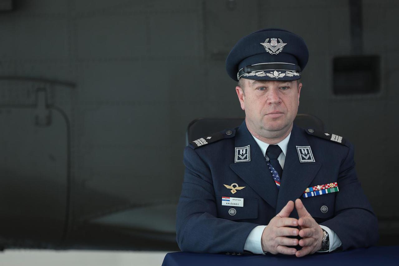Zagreb: Michael Križanec, zapovjednik Hrvatskog zrakoplovstva i protuzračne obrane 