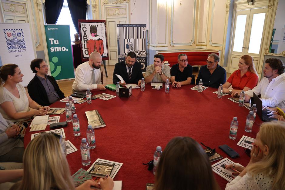 Split: Konferencija za medije povodom otvorenja 72. Splitskog ljeta