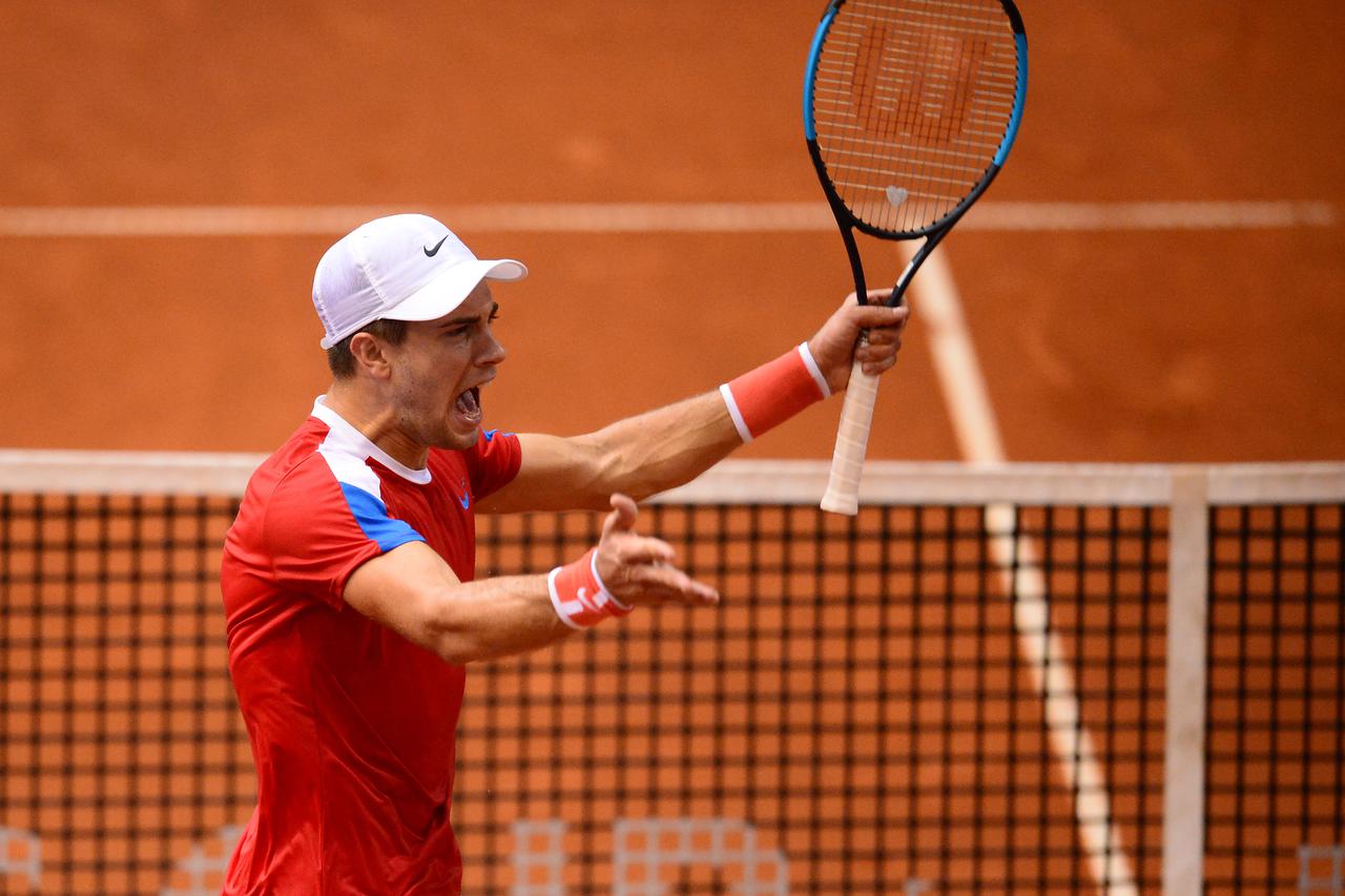 Borna Ćilić Hrvatska tenis davis kup