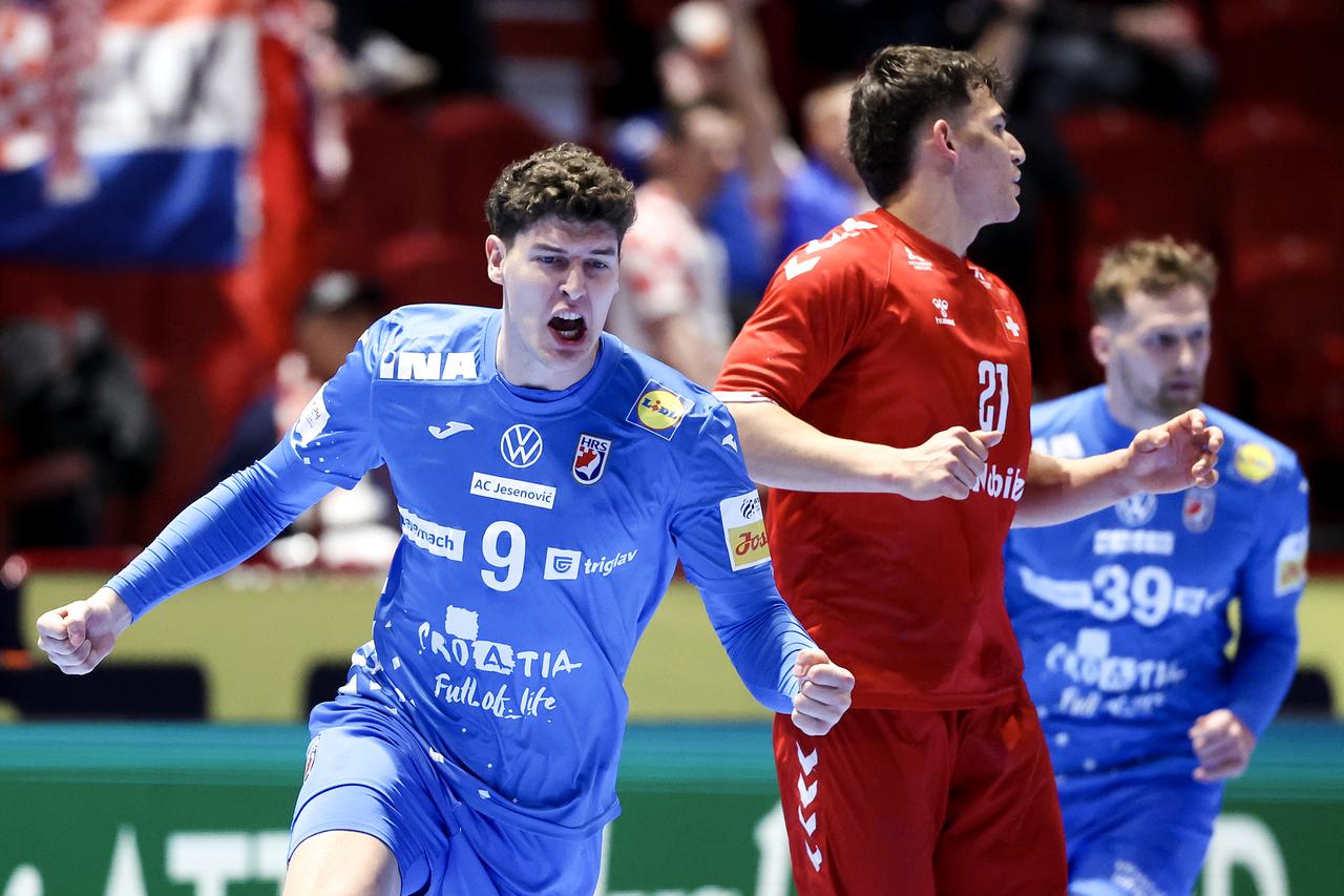 Malmo: Hrvatska protiv Švicarske u drugom krugu EHF Europskog prvenstva