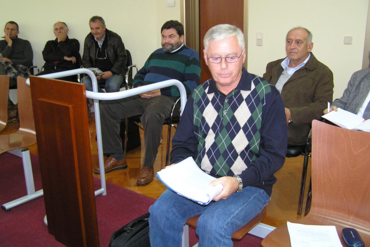 'zagorje - 22. 10. 2010., Zlatar, Hrvatska - Sudenje Nediljku Znaoru i suoptuzenicima na Zupanijskom sudu'