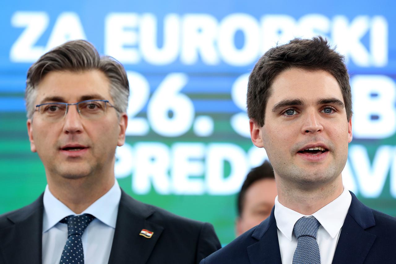 Karlo Ressler predstavljen kao kandidat HDZ-a za EU izbore