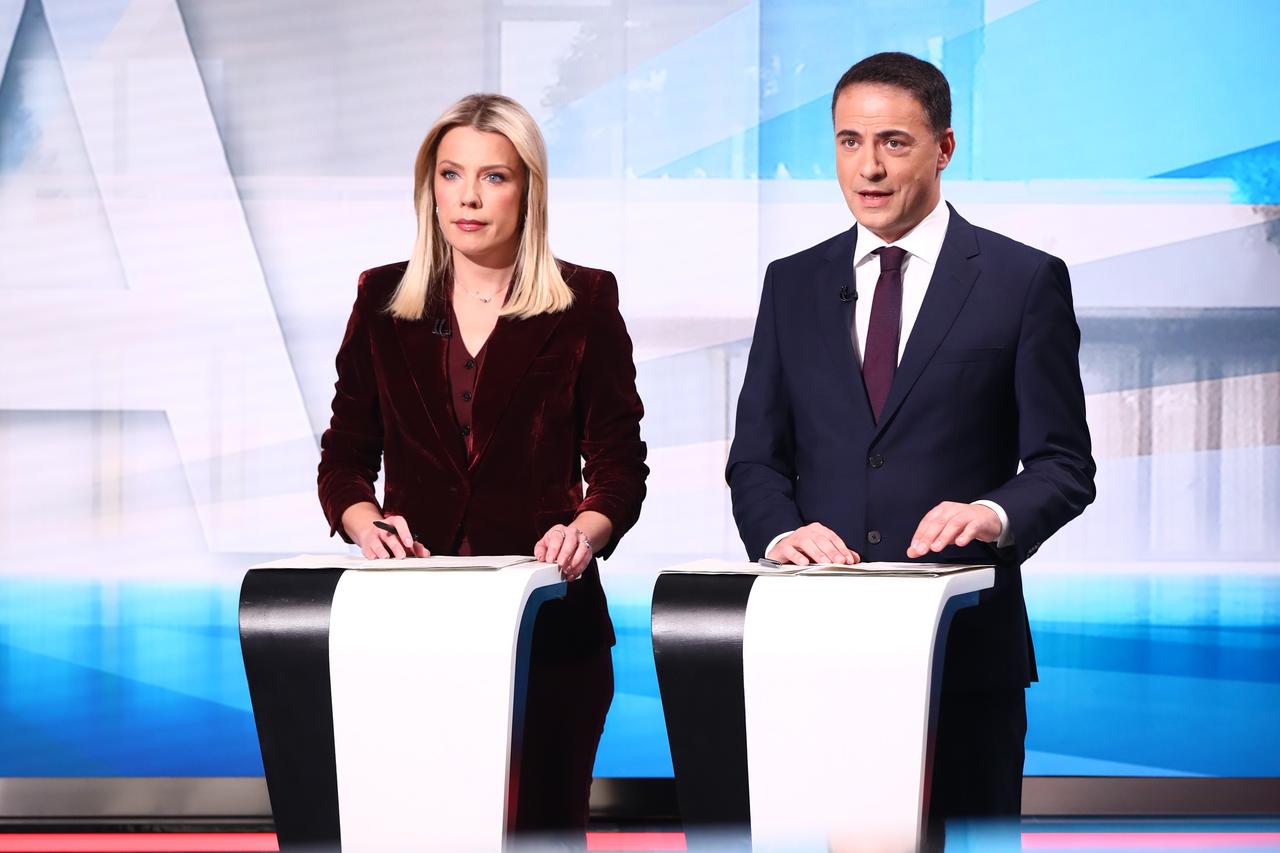 Zagreb: Sučeljavanje predsjedničkih kandidata na debati organiziranoj na RTL-u