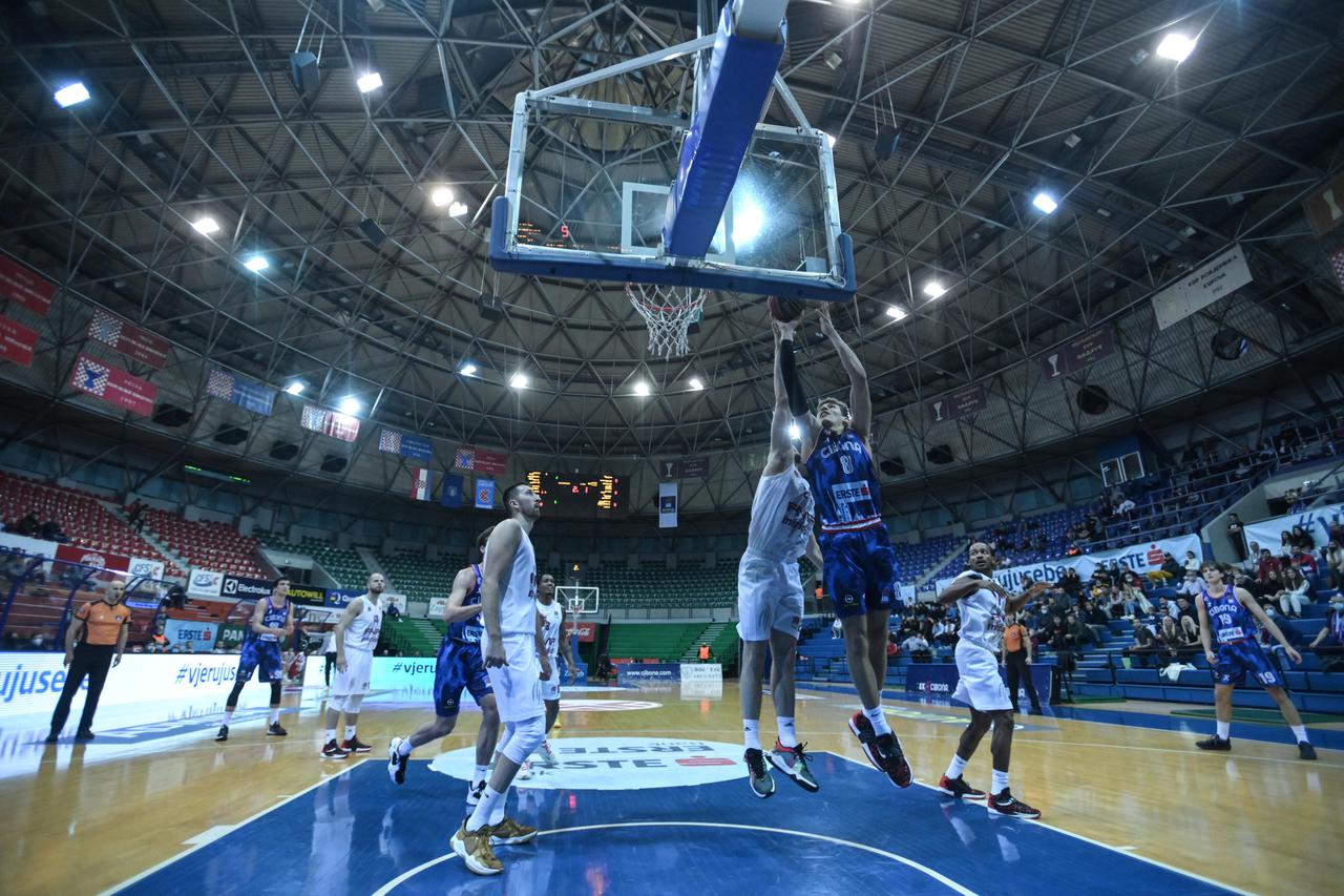 Zagreb: Utakmica 9. kolo ABA lige, KK Cibona - FMP Meridian