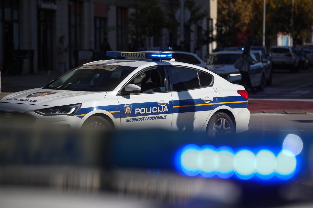 Ilustracija policijske intervencije