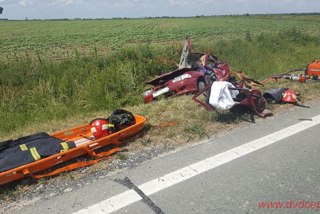 Prometna nesreća kod Čepina