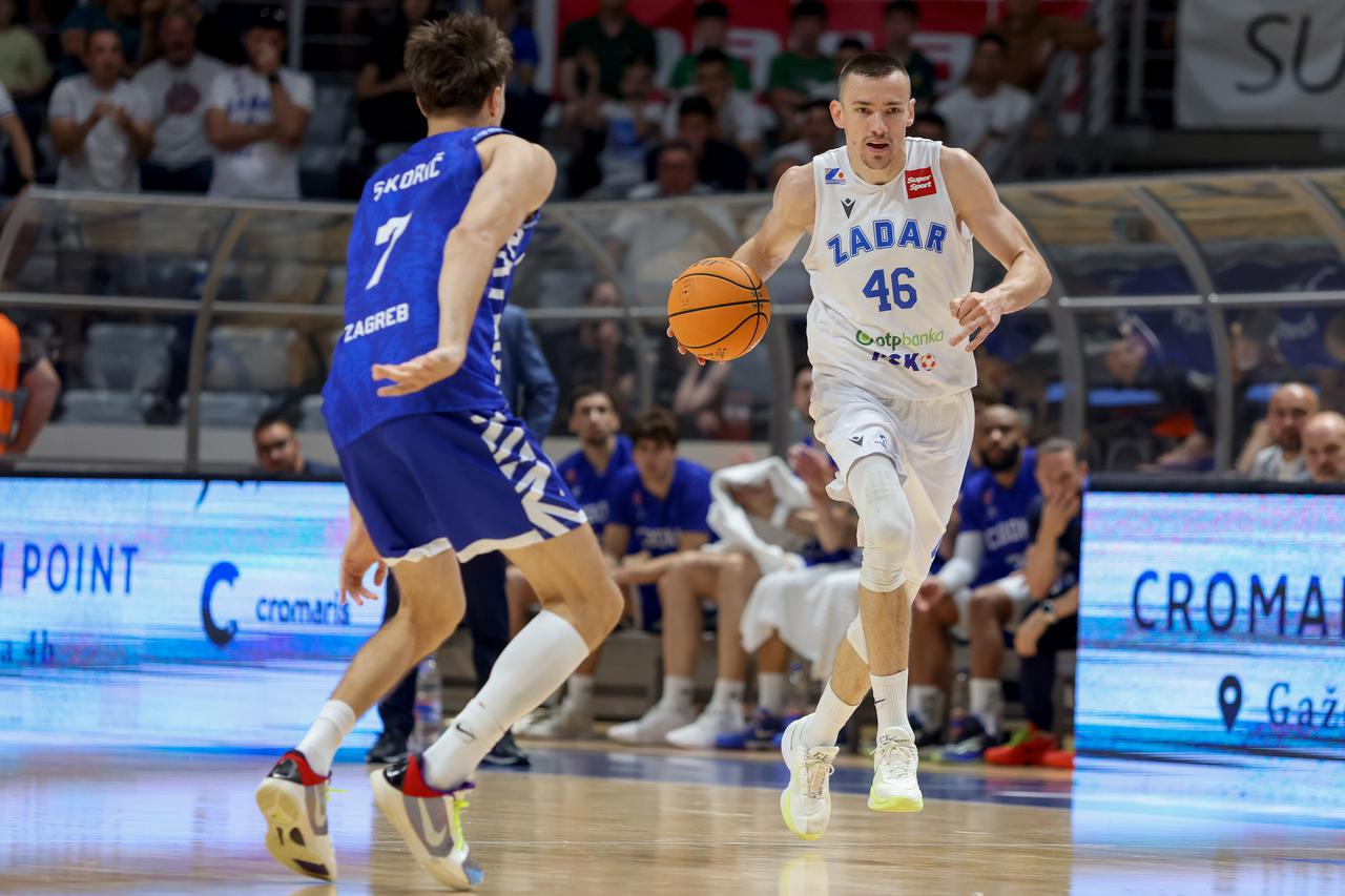 Zadar: Zadar i Cibona odigrali drugu utakmicu finala doigravanja SuperSport Premijer lige