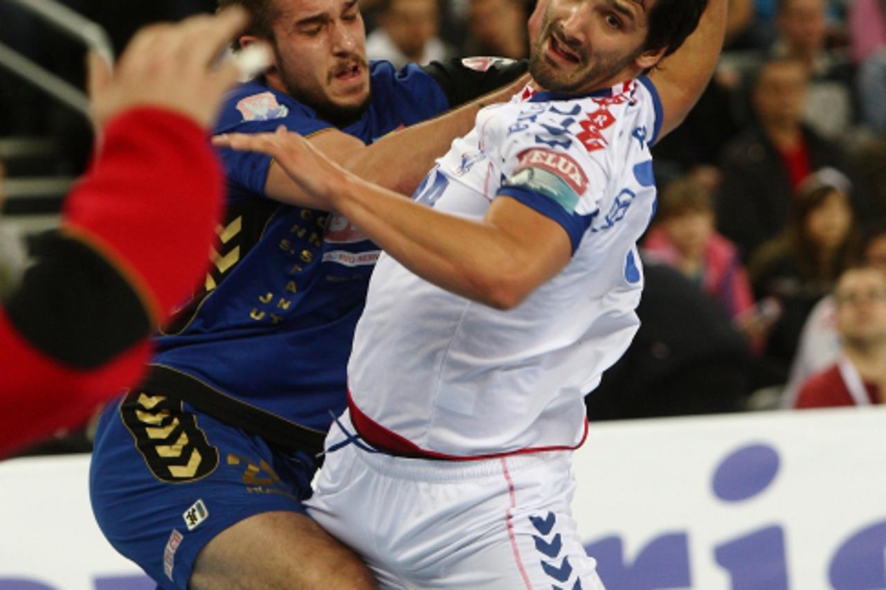 '19.02.2011., Arena Zagreb, Zagreb - Liga prvaka, RK Zagreb - HCM Constanta. David Spiler.  Photo: Zeljko Hladika/PIXSELL'