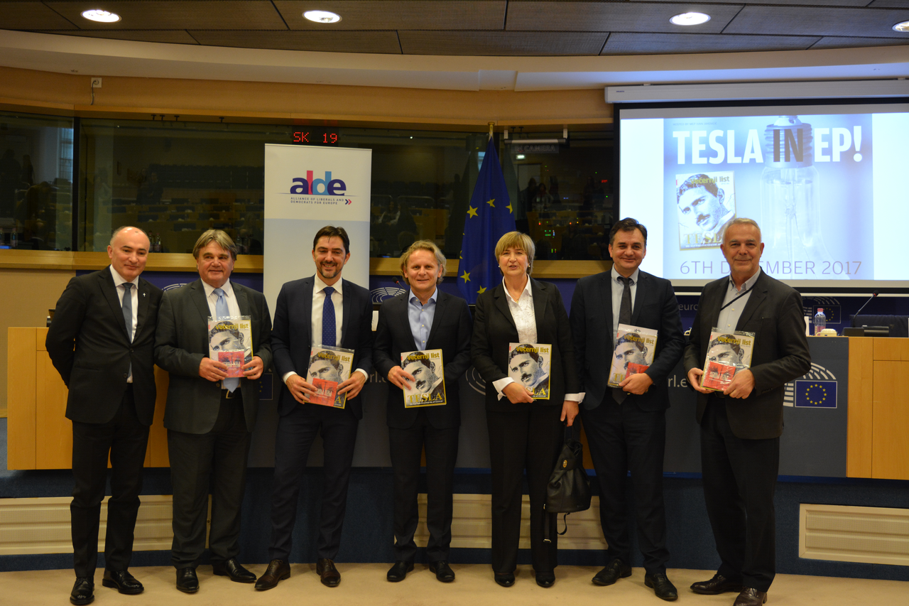 Predstavljanje magazina Nikola Tesla u Bruxellesu