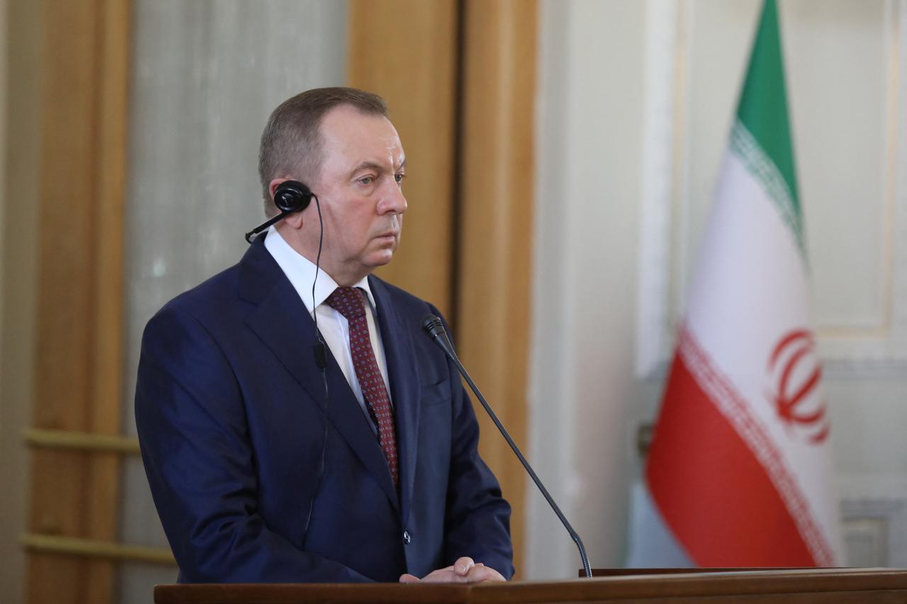 Iran's Foreign Minister Hossein Amir-Abdollahian meets with Belarusian Foreign Minister Vladimir Makei in Tehran