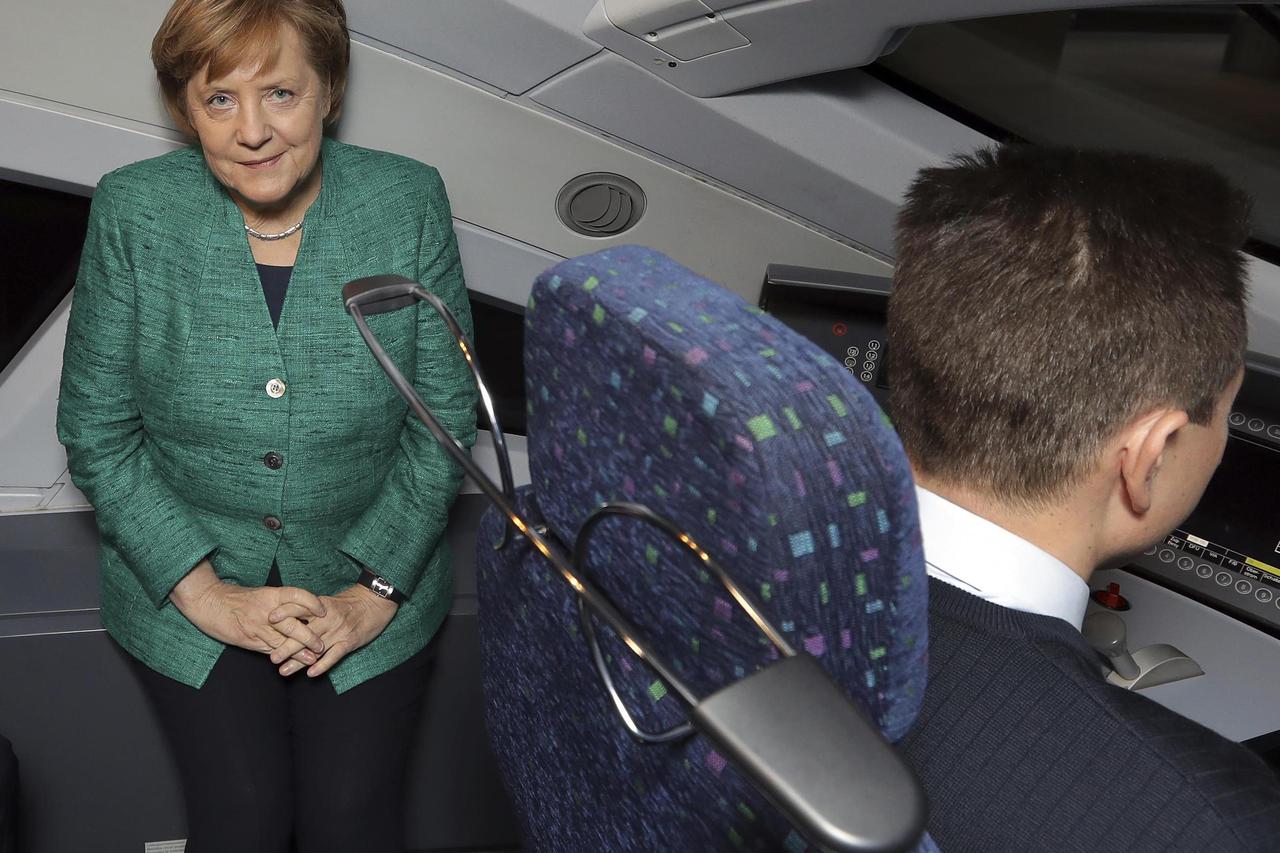 Kancelarka Angela Merkel u petak je sudjelovala u inauguraciji te željezničke veze