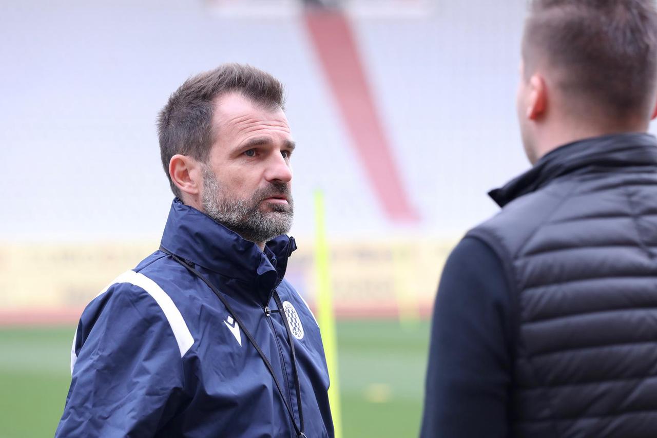 Split: Prvi trening Hajduka od kada je Ivan Leko postao novi trener