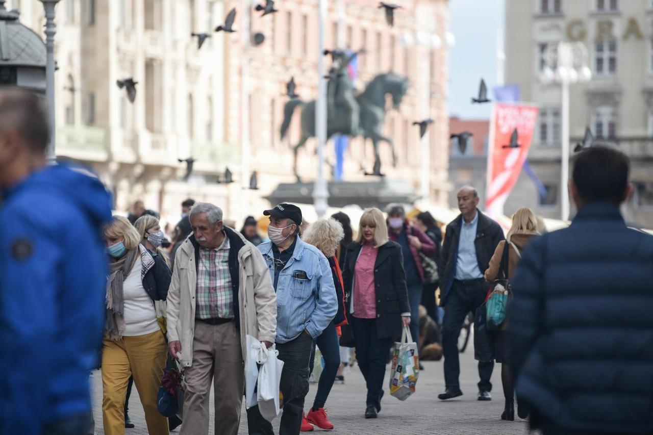 Zagreb: Atmosfera u gradu nakon uvođenju novih epidemioloških mjera