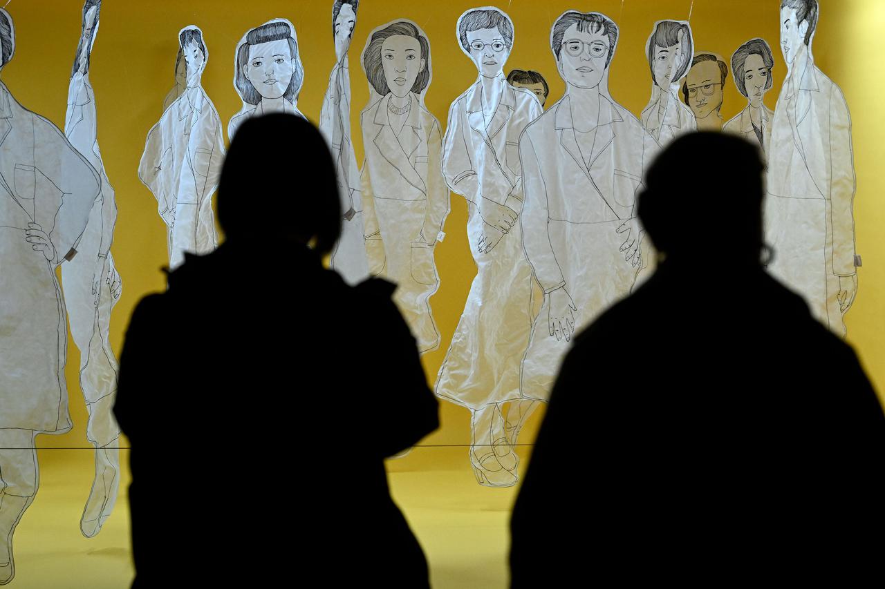 Zagreb: Otvorenje središnje izložbe 58. izdanja Zagrebačkog salona u organizaciji ULUPUH-a