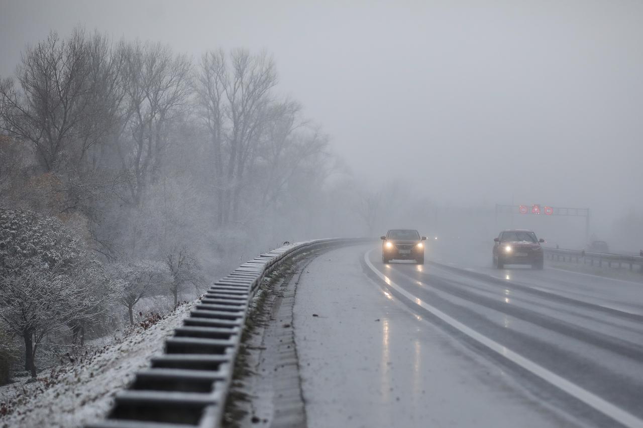 Zagreb: Zimski uvjeti na zagorskim cestama