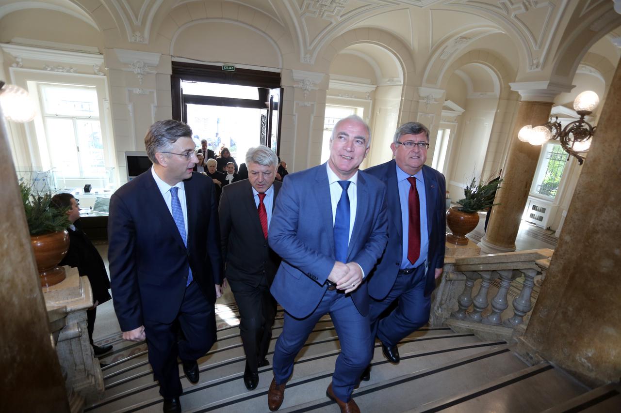 Održan peti sastanak Vlade Republike Hrvatske sa županima