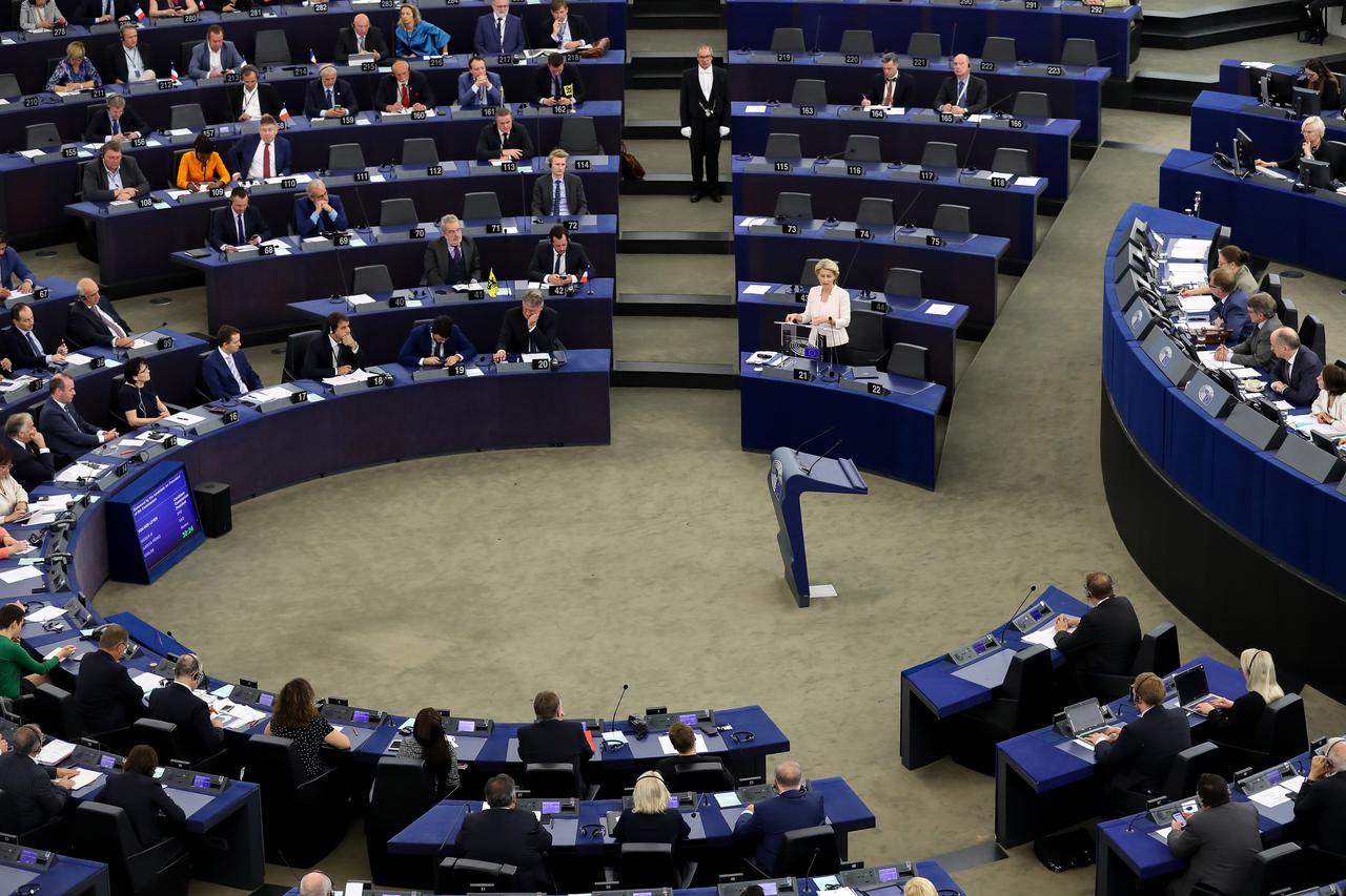 Strasbourg: Ursula von der Leyen drži govor pred Europskim Parlamentom