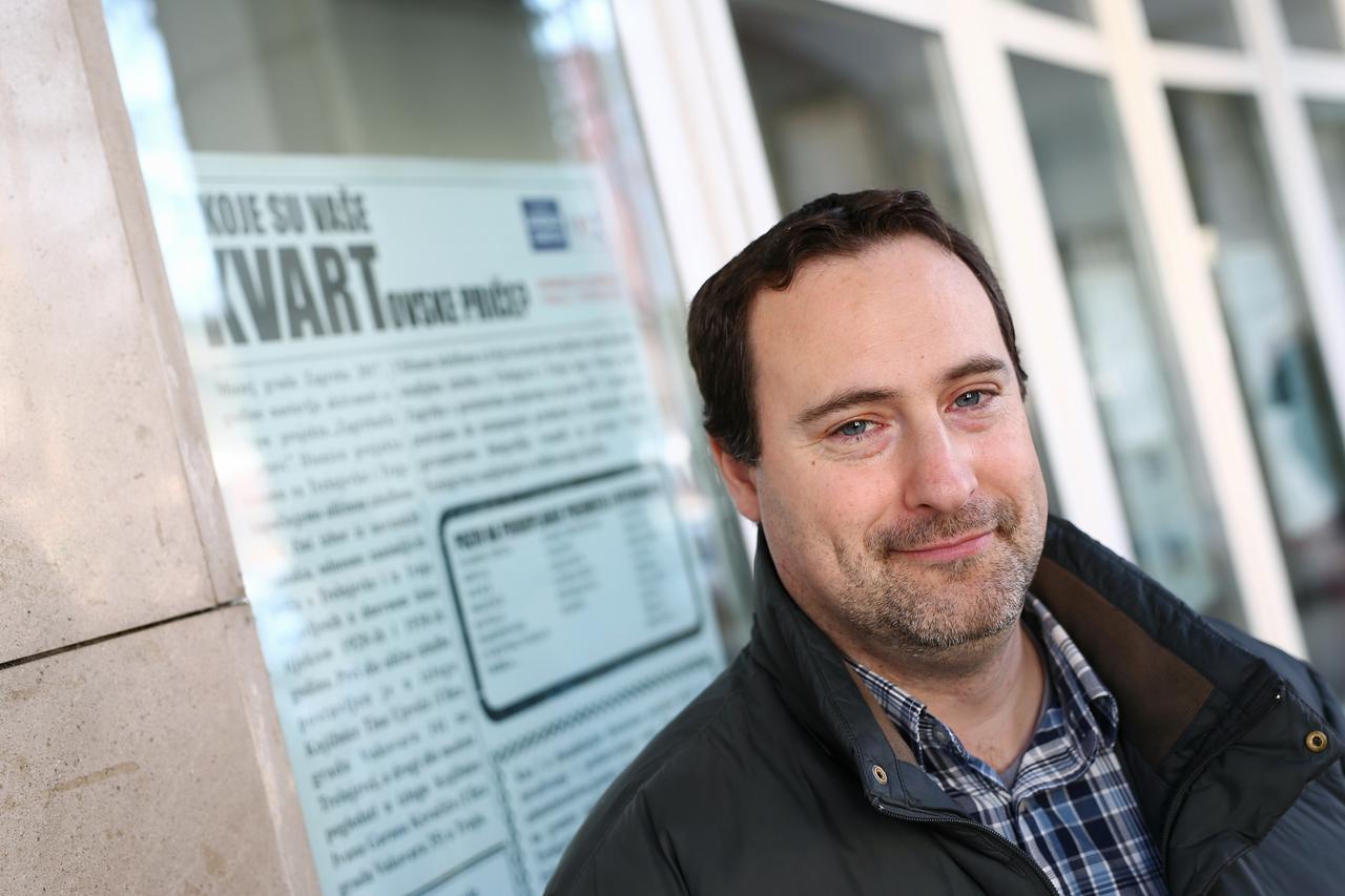 16.02.2017., Zagreb - Otvaranje izlozbe Muzeja grada Zagreba A koje su vase kvartovske price? u knjiznici Tina Ujevica u Vukovarskoj ulici. Autor izlozbe Kristian Strukic. Photo:Zeljko Lukunic/PIXSELL