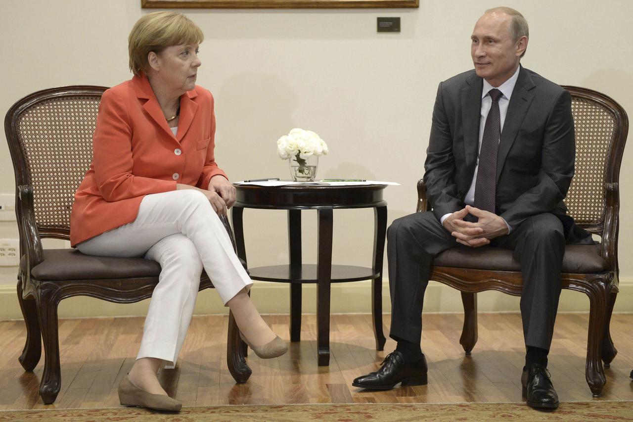Merkel i Putin