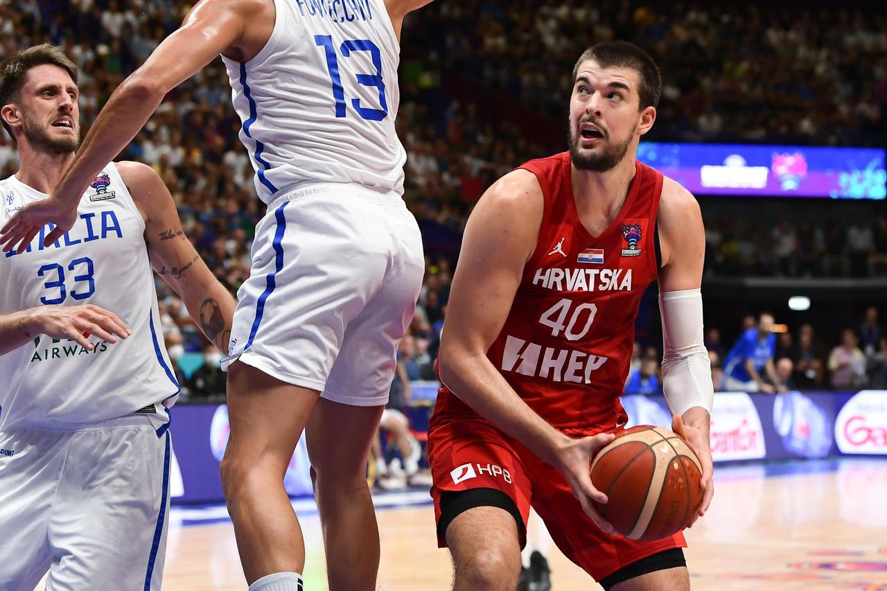 ITA, Eurobasket 2022, Italien vs Kroatien