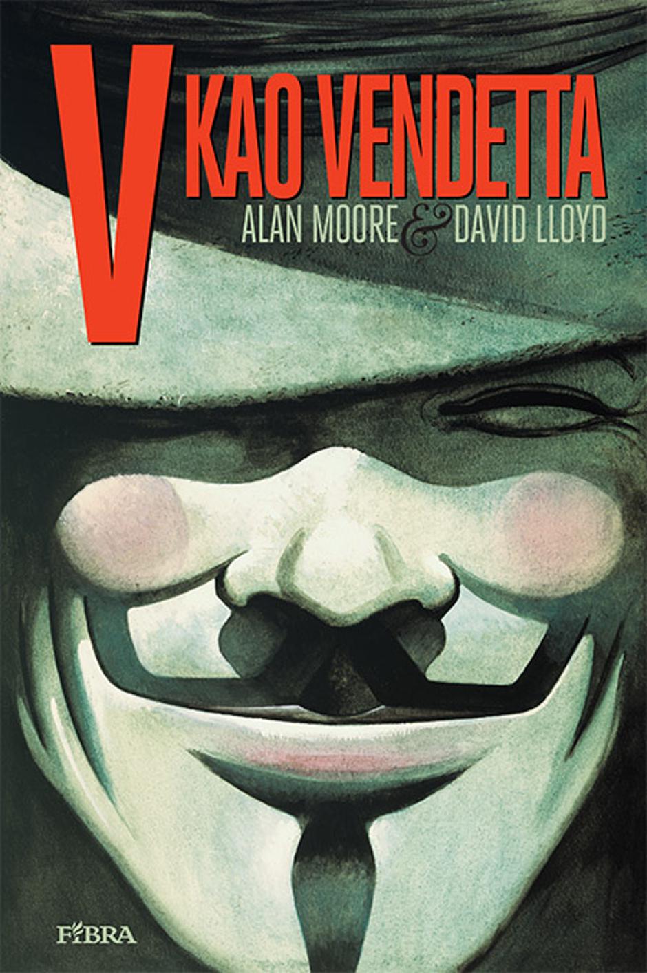 Strip "V kao Vendetta" u hrvatskom izdanju Fibre