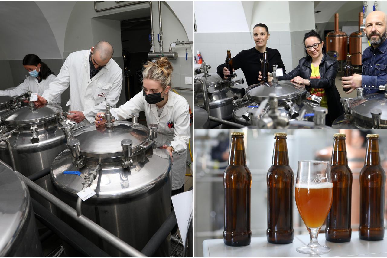 Studenti Veleučilišta u Karlovcu po narudžbi rade piva za svadbe i tulume