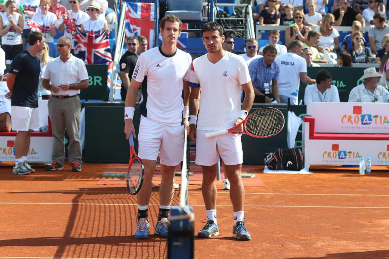 Andy Murray, Ivan Dodig, Davisov kup, Umag (1)