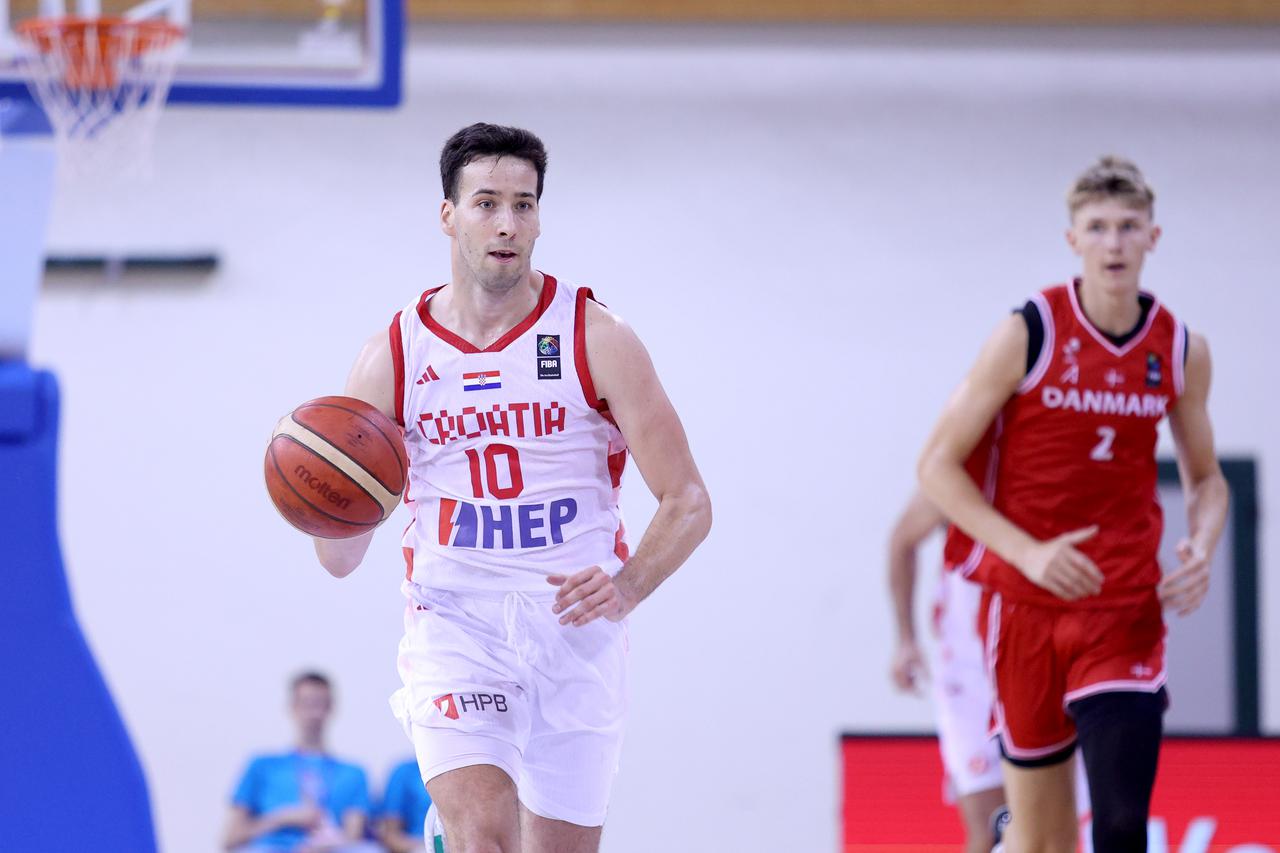 Susret Hrvatske i Danske u pretkvalifikacijama za Svjetsko košarkaško prvenstvo