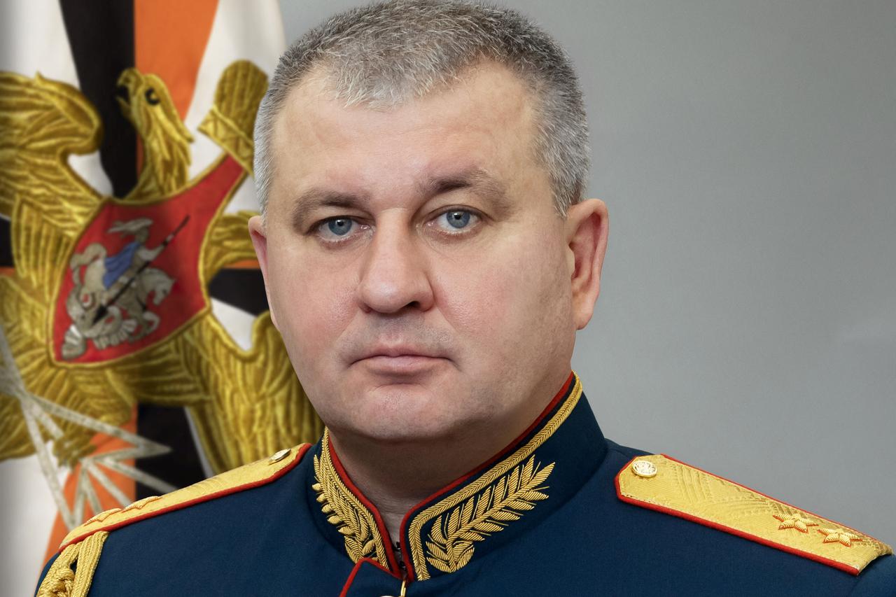 Photo of deputy head of the army's general staff, Lieutenant General Vadim Shamarin