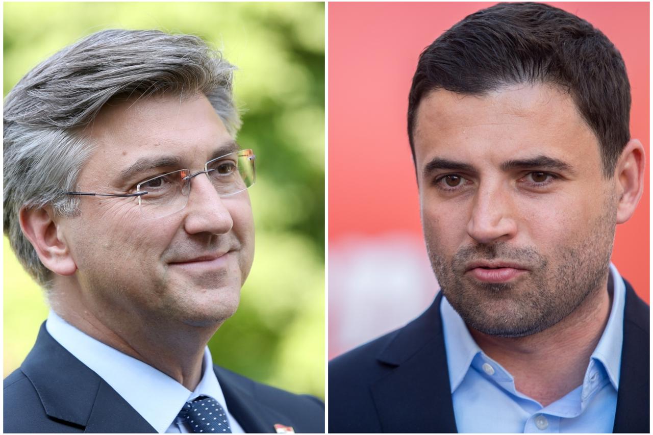 Andrej Plenković i Davor Bernardić
