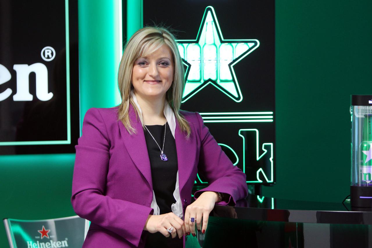 24.12.2013., Almeria centar, Zagreb - Branka Slaveska, nova predsjednica Uprave Karlovacke pivovare.   Photo: Goran Jakus/PIXSELL