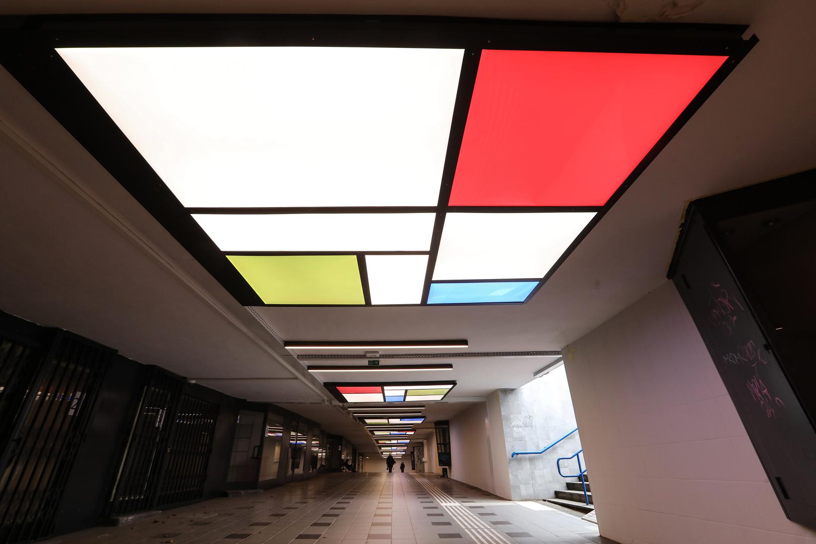 08.03.2024., Zagreb - Novouredjeni pothodnik u Sigetu.       Photo: Robert Anic/PIXSELL