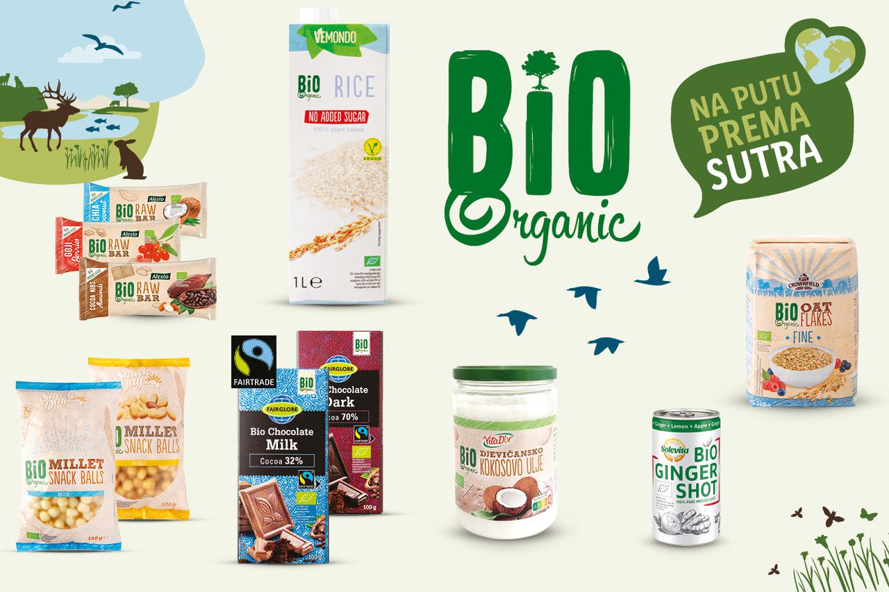 Lidlova ponuda BIO Organic proizvoda