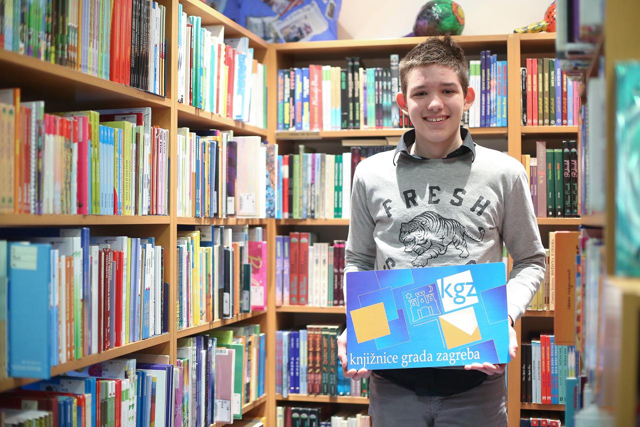Zagreb: U Gradskoj knjižnici na Trgu Ante Starčevića proglašen najčitatelj