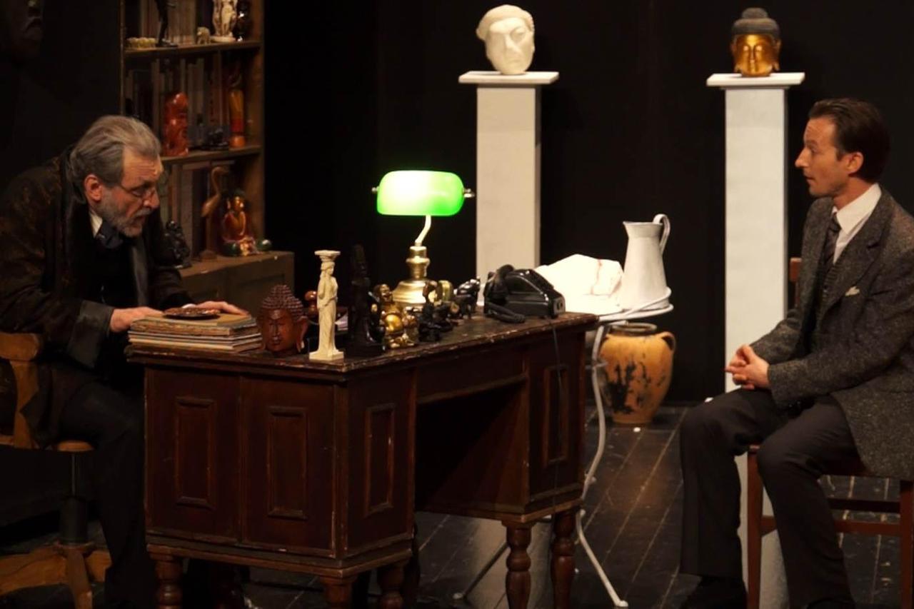 Marko Torjanac i Franjo Dijak u scen iz predstave