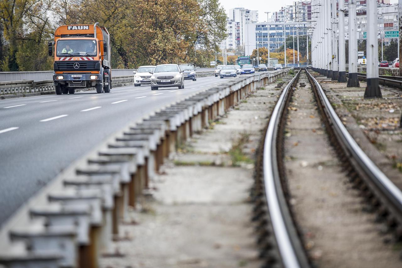 Zagreb: Obustavljen tramvajski promet na mostu Mladosti zbog radova
