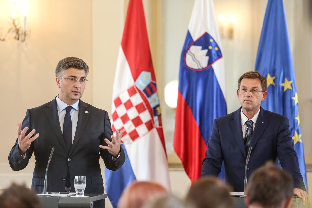 Andrej Plenković i Miro Cerar
