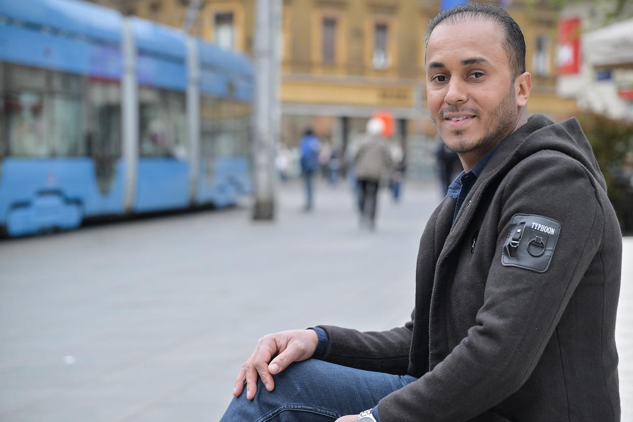 Zagreb: Egipćanin Ahmed Mohamed Reda već nekoliko godina živi u Hrvatskoj