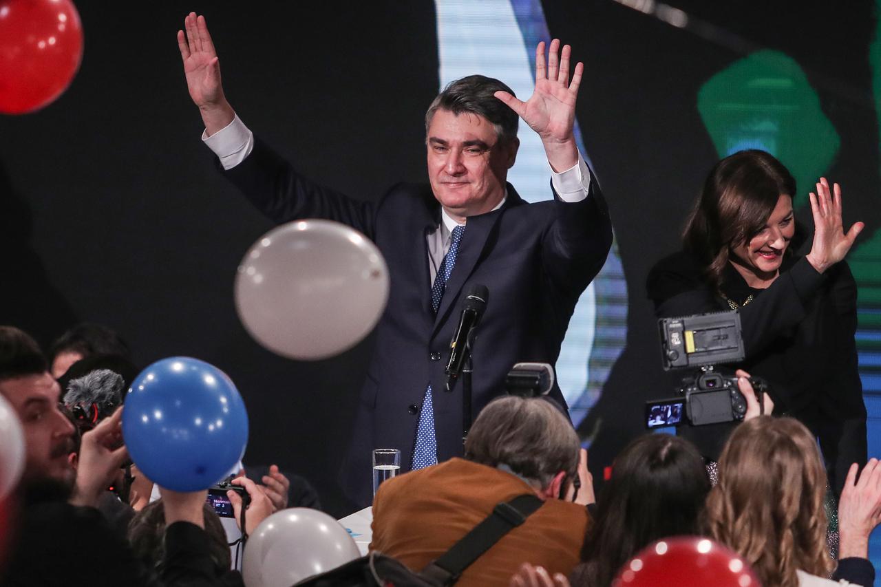 Zagreb: Zoran Milanović obratio se nakon objave prvih neslužbenih rezultata