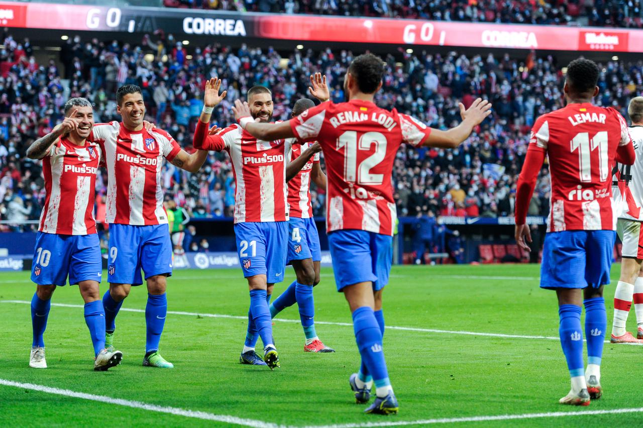 (SP)SPAIN-MADRID-FOOTBALL-SPANISH LEAGUE-ATLETICO DE MADRID VS RAYO VALLECANO