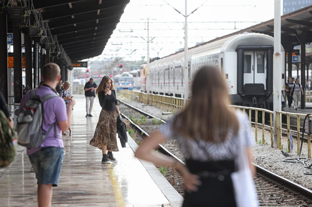 Zagreb: Glavni željeznički kolodvor 