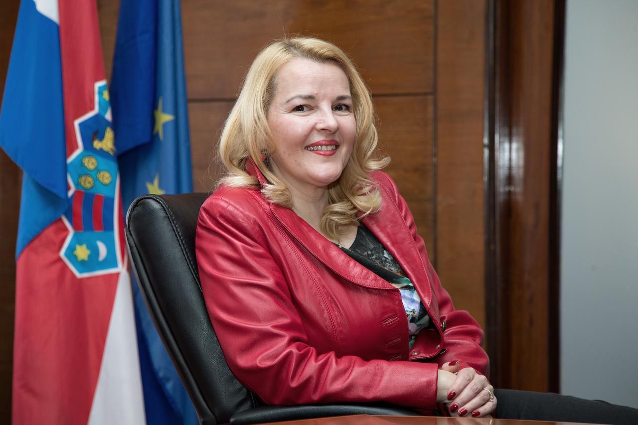 22.04.2015., Zagreb -  Daria Krsticevic, predstojnica Drzavnog ureda za hrvate izvan Republike Hrvatske. 