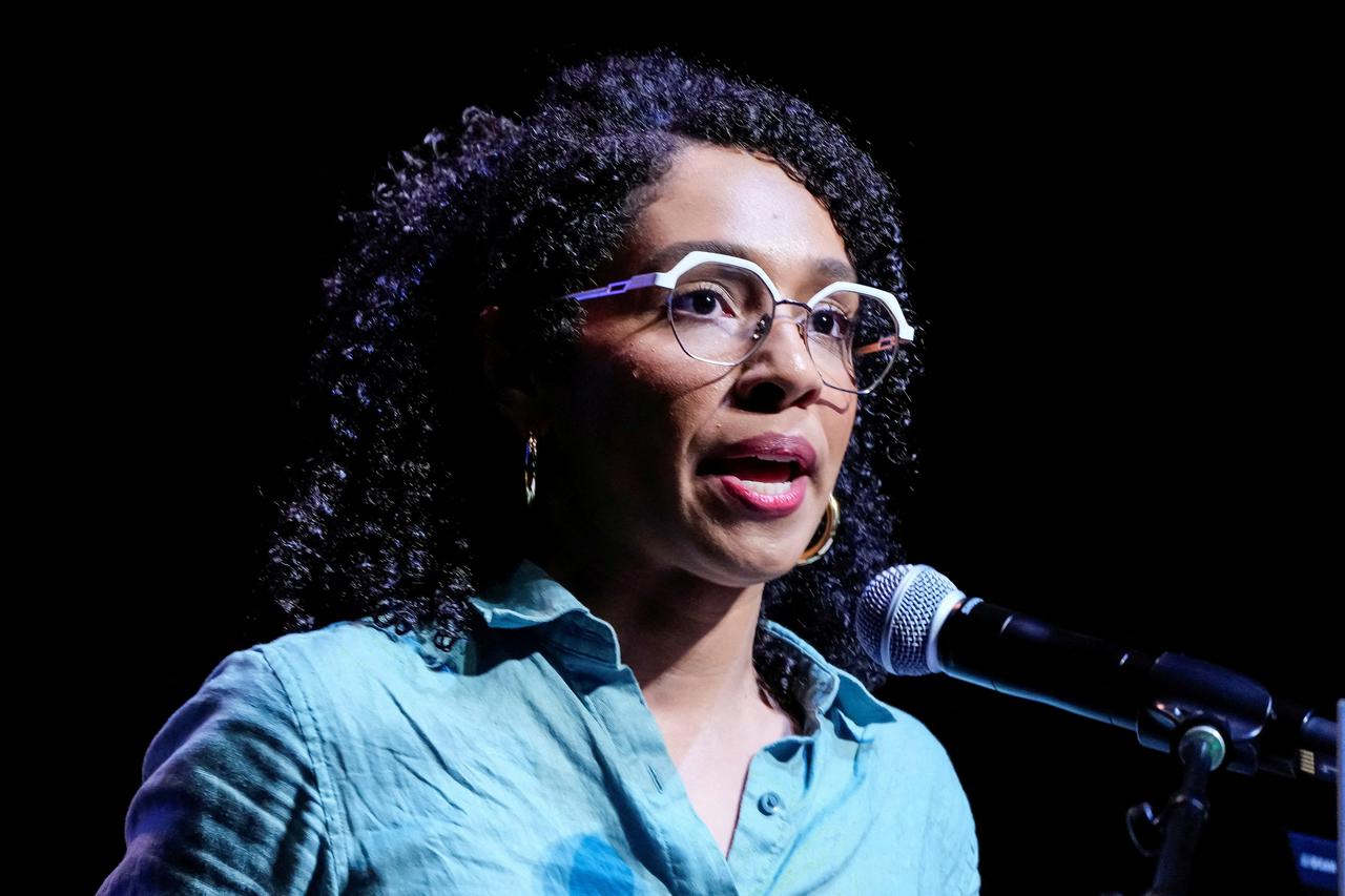 FILE PHOTO: Congressional candidate Darializa Avila Chevalier attends the Get Out the Vote rally in Brooklyn, New York