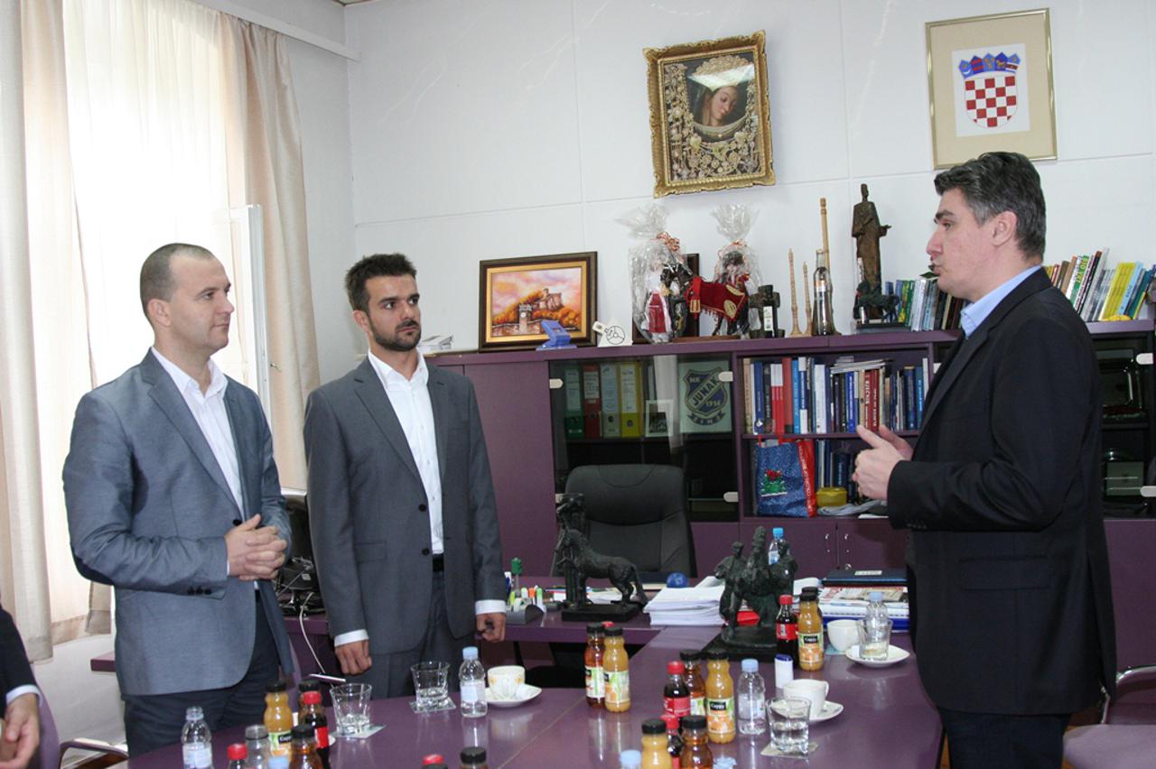Zoran Milanović u posjetu Sinju
